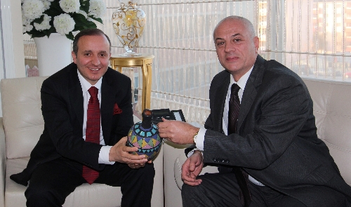Gürcistan'ın Trabzon Başkonsolosu Başkan Küçükler'i ziyaret etti