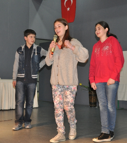 Gürcü öğrenciler, Türkçe Olimpiyatları'nın ön hazırlığını Alanya'da yaptı
