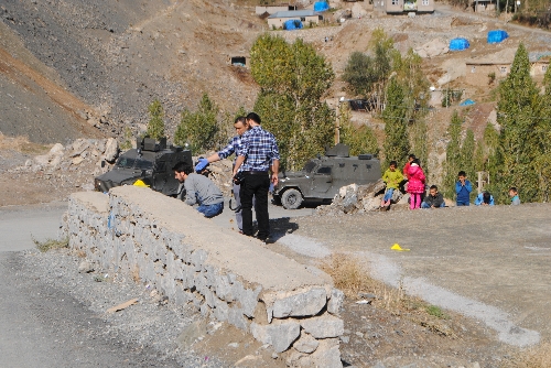 Hakkari'de patlama: 1 çocuk yaralandı