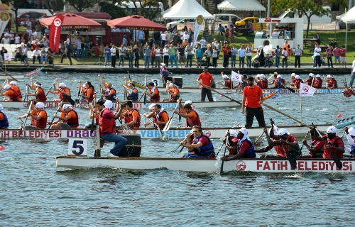 Haliç'te 'Dragon' heyecanı
