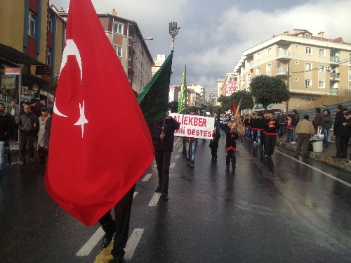 Halkalı'da 'aşura matemi' başladı