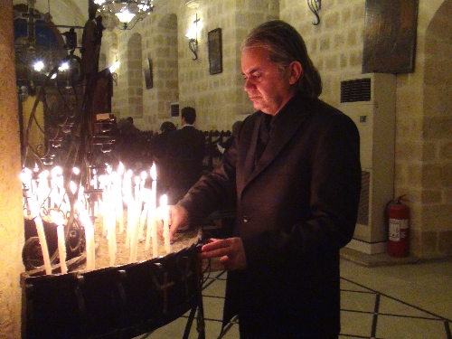 Hatay'da yaşayan Hrıstiyanlar Noel'i kutladı