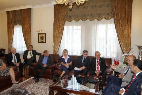 Hessen Eyalet Meclisi yönetimi Vali Harput'u ziyaret etti