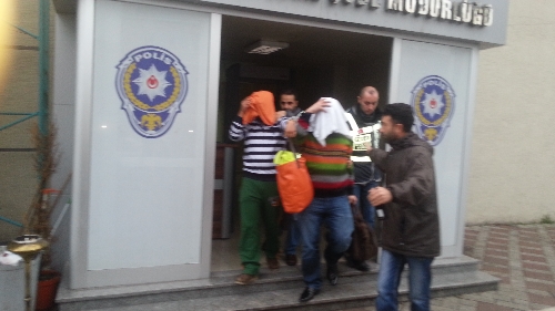 Hizmetçisi olan 800 bin liralık villada yaşayan hırsızlar yakalandı