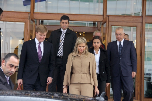 Hollanda Prensi pedal çevirmek için İstanbul'da