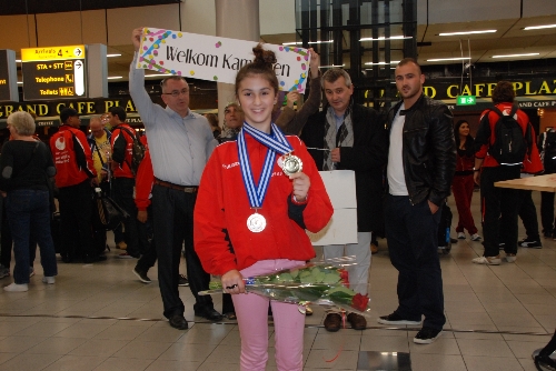 Hollanda'ya şampiyonluğu Türk kızı getirdi
