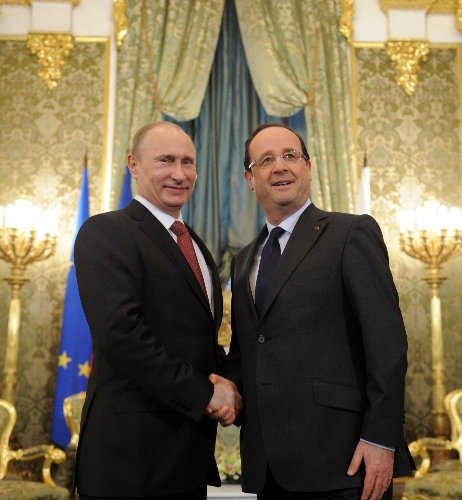 Hollande'den, Putin'e