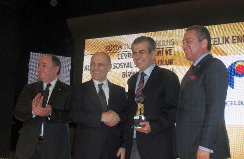 İÇDAŞ'a çevre ödülü verildi