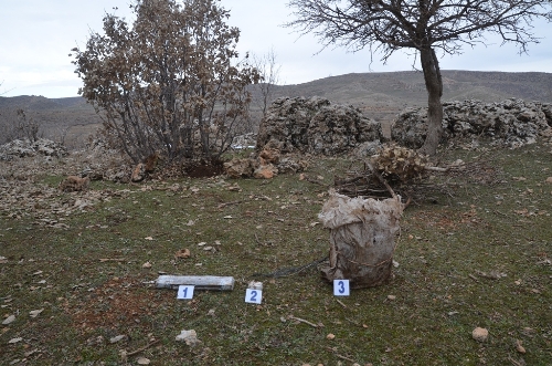 İdil'de 17 kiloluk patlayıcı bulundu