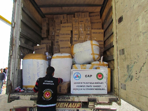 Irak'a hayali ihracat yapmak isterken yakalandılar