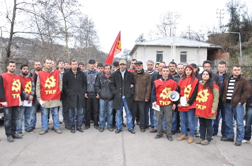 İş kazasının etkisinden kurtulamayan işçiler ocağa girmedi