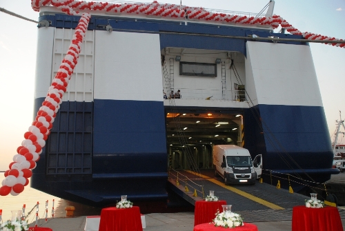 İskenderun'dan İsrail'e Ro-Ro seferleri başladı