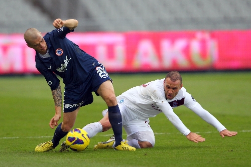 İstanbul BBSK: 0 - Trabzonspor: 1 (İlk yarı)