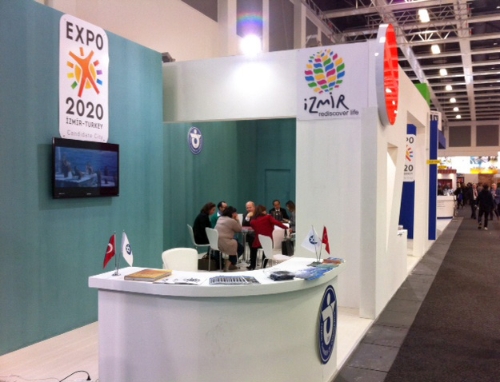 ITB Berlin fuarında İzmir'in EXPO adaylığı da tanıtıldı