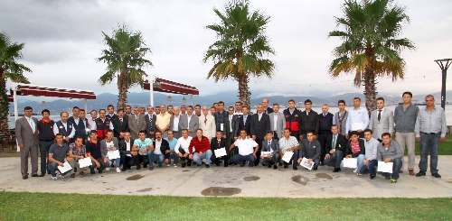 İtfaiye erlerine, 750 derece ısıda yangın eğitimi