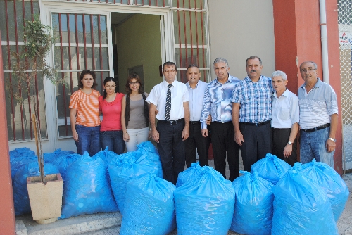İzmir 5. Sanayi esnafı kapak biriktirme kampanyası başlattı