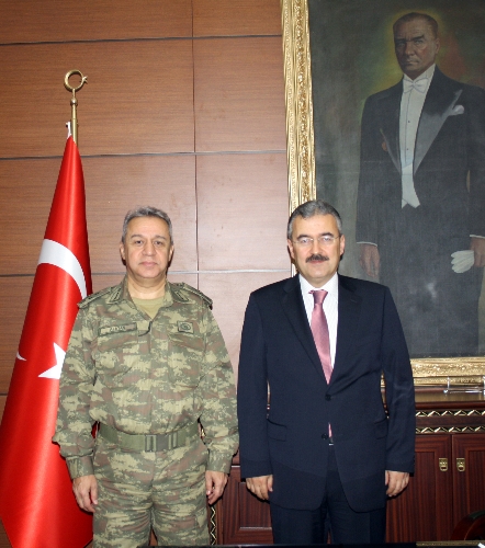 Jandarma Denetleme Komutanı Alataş, Vali Ayyıldız'ı ziyaret etti