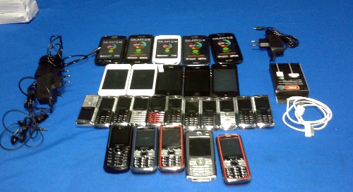 Kaçak telefon satan şahıs suçüstü yakalandı