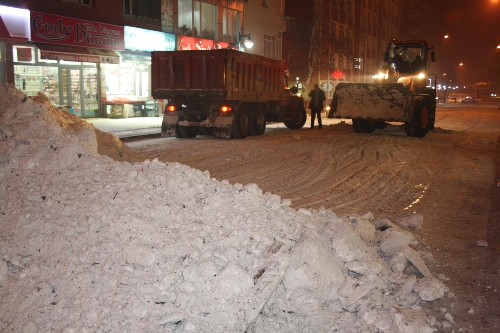 Kar, Kars'ta hayatı olumsuz etkiliyor