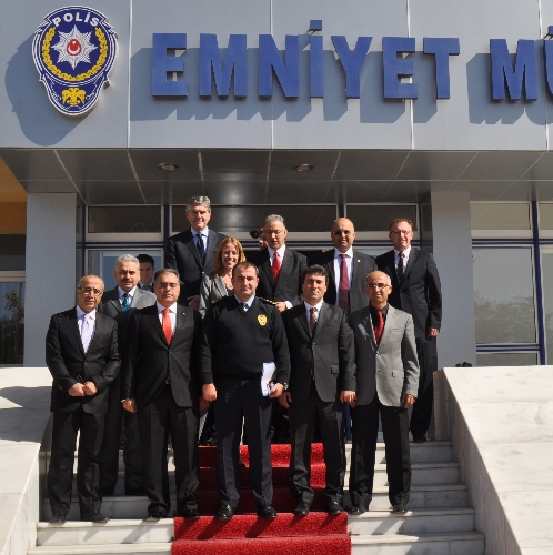Kayseri Emniyet Müdürlüğü, Rotterdam Polis Teşkilatı'nı ağırladı