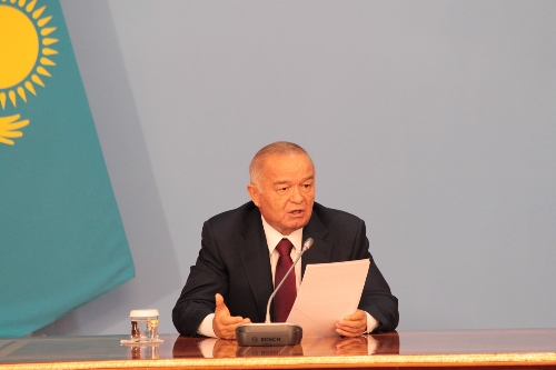 Kazakistan ile Özbekistan arasında