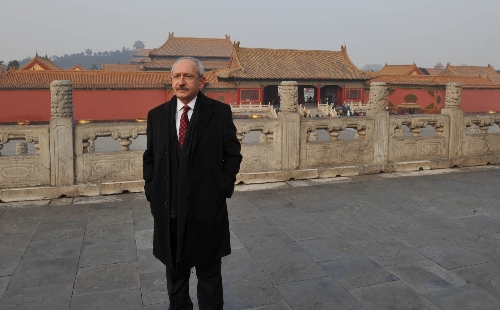 Kılıçdaroğlu Yasak Şehir'i gezdi