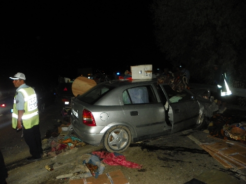 Kırıkkale'de trafik kazası: 1 ölü 2 yaralı