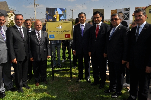 Kırşehir'de bir caddeye Kazak Cumhurbaşkanı'nın ismi verildi