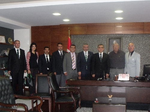 Kızılay'dan Emniyet Müdürü Gürkan'a ziyaret