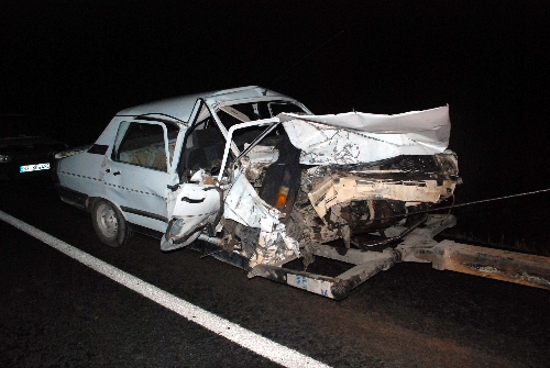 Kızıltepe'de trafik kazası: 1 ölü, 5 yaralı