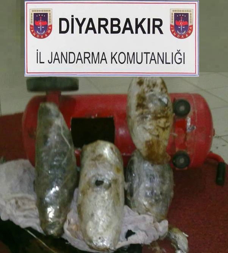 Kompresör içindeki uyuşturucu 'Asil'e takıldı