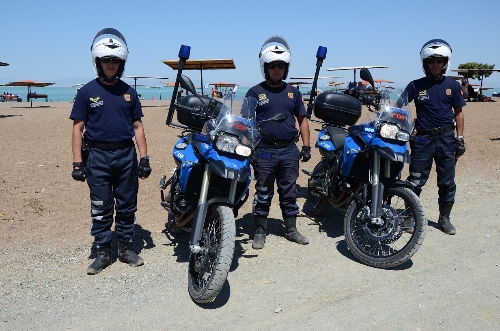 Konya'da turizm alanları motosikletli jandarma timine emanet