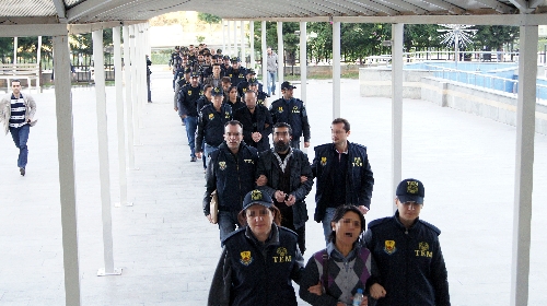 Korkut Eken'e suikast hazırlığı yapan DHKP-C üyeleri adliyede
