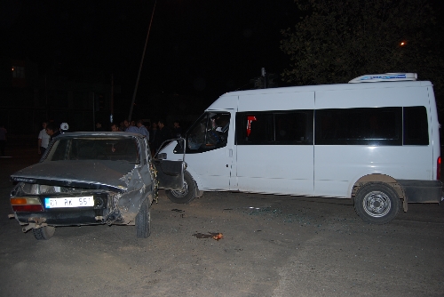 Kozan'da trafik kazası: 4 yaralı