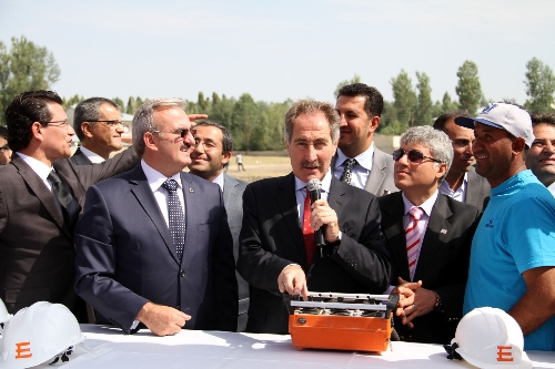 Kültür Bakanı Günay, dünyanın ilk Urartu Müzesi'nin temelini attı