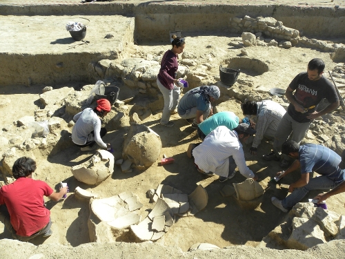 Kuriki Höyük'te 2012 yılı kazısı tamamlandı