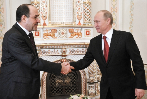 Maliki, Putin'le görüştü; yeni silah anlaşmaları yolda