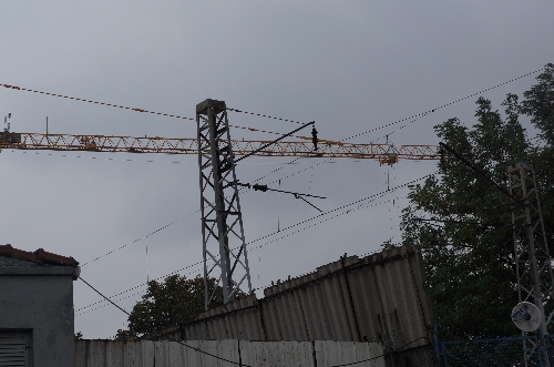 Marmaray şantiyesine yıldırım düştü: 3 yaralı