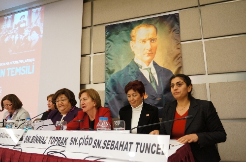 Meclis'teki partilerin temsilcileri kadınların sorunlarını konuştu