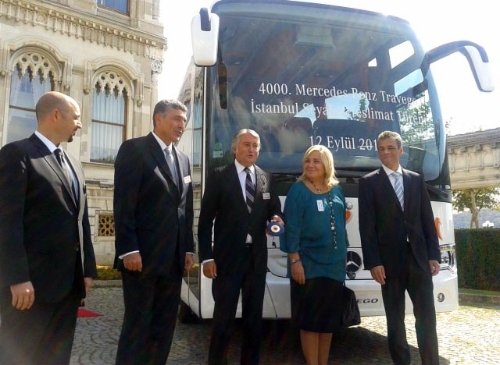 Mercedes Benz, 4 bininci Travego'yu İstanbul Seyahat'e sattı
