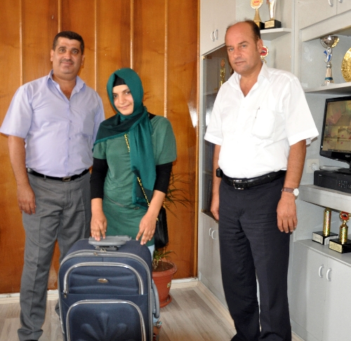 Midyat'ta kız meslek lisesi öğrencileri ödüllendi