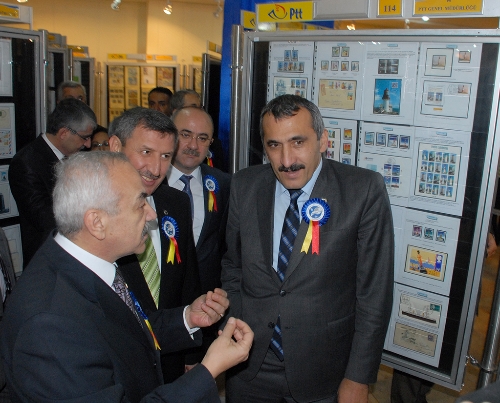 Milli pul sergisi Kayseri'de açıldı
