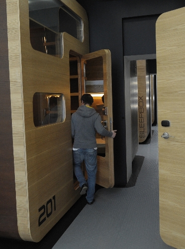 Moskova'nın ilk sleepbox oteli açıldı, geceliği 50 dolar