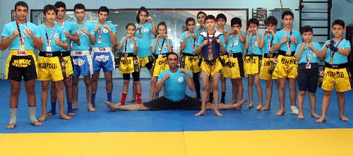 Muay Thai Ege Bölge Şampiyonası'na Muğla damga vurdu