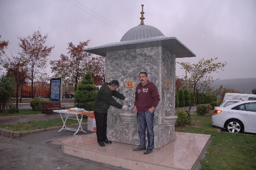 Muğla'da çorba çeşmeleri yapıldı