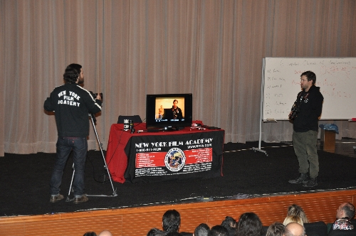 New York Film Akademisi'nden yönetmen Rivera Bursa'ya geldi