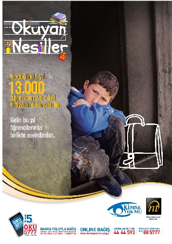 NT ve Kimse Yok Mu Derneği 'Okuyan Nesiller' için el ele verdi