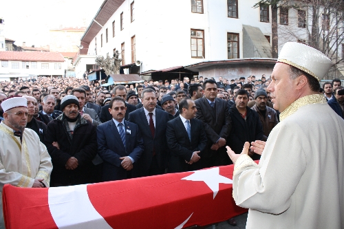 Öldürülen infaz koruma memuru Çorum'da toprağa verildi