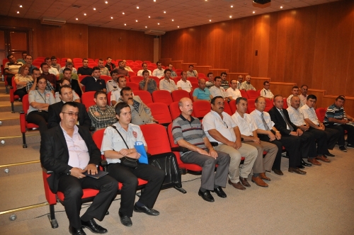 OMÜ güvenlik birimine Samsun polisinden eğitim