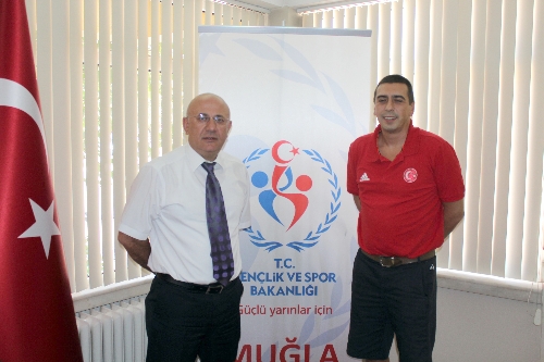 Ormanspor Antrenörü Petorak, Muğla Spor İl Müdürlüğü'nü ziyaret etti